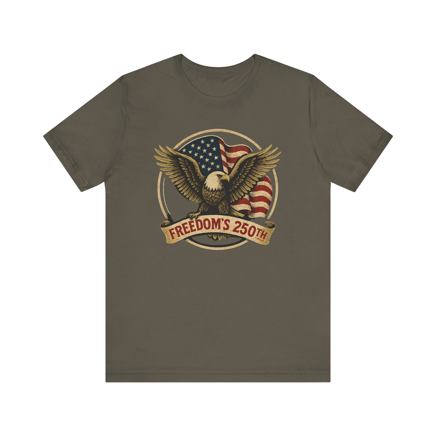 Freedom's 250th Eagle Tee - Unisex Jersey Short Sleeve