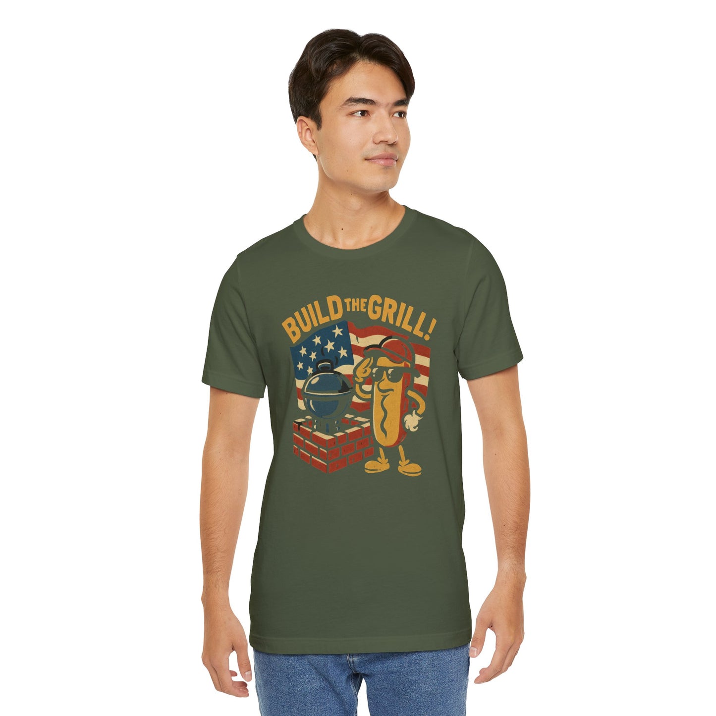 BBQ Fun Graphic Tee, Summer Cookout Shirt, Grill Party T-Shirt, Unisex Holiday Apparel, Outdoor Gathering Top