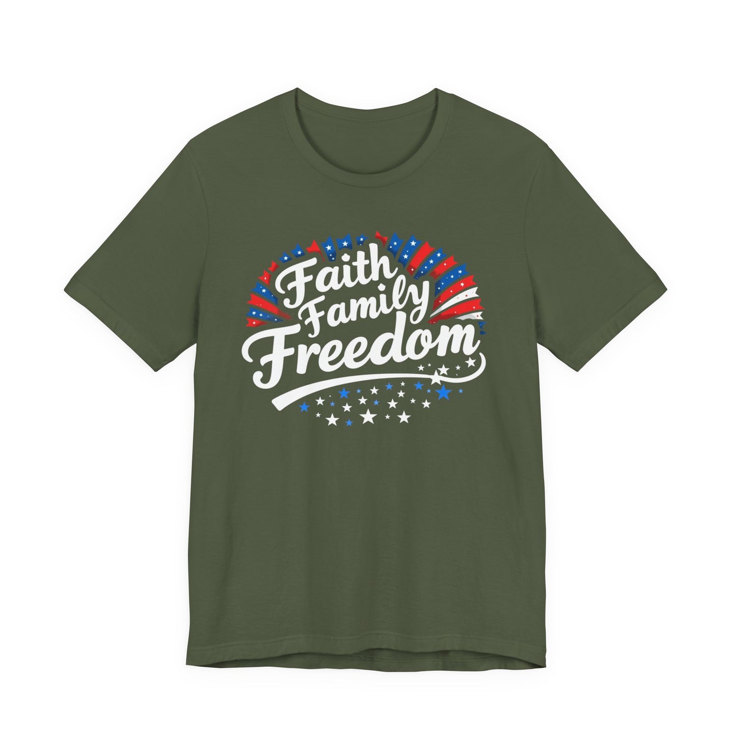 Faith Family and Freedom Tee