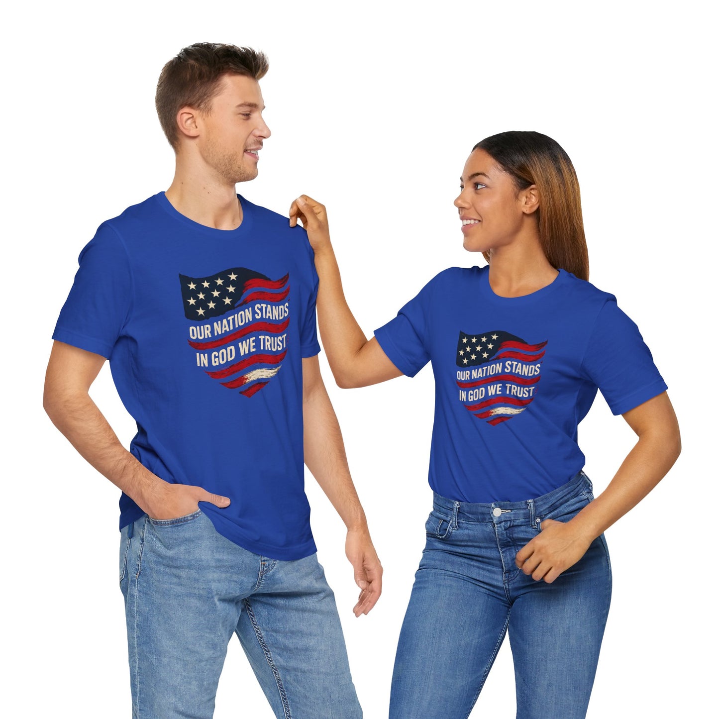 Patriotic Tee - American Flag Supporter Shirt