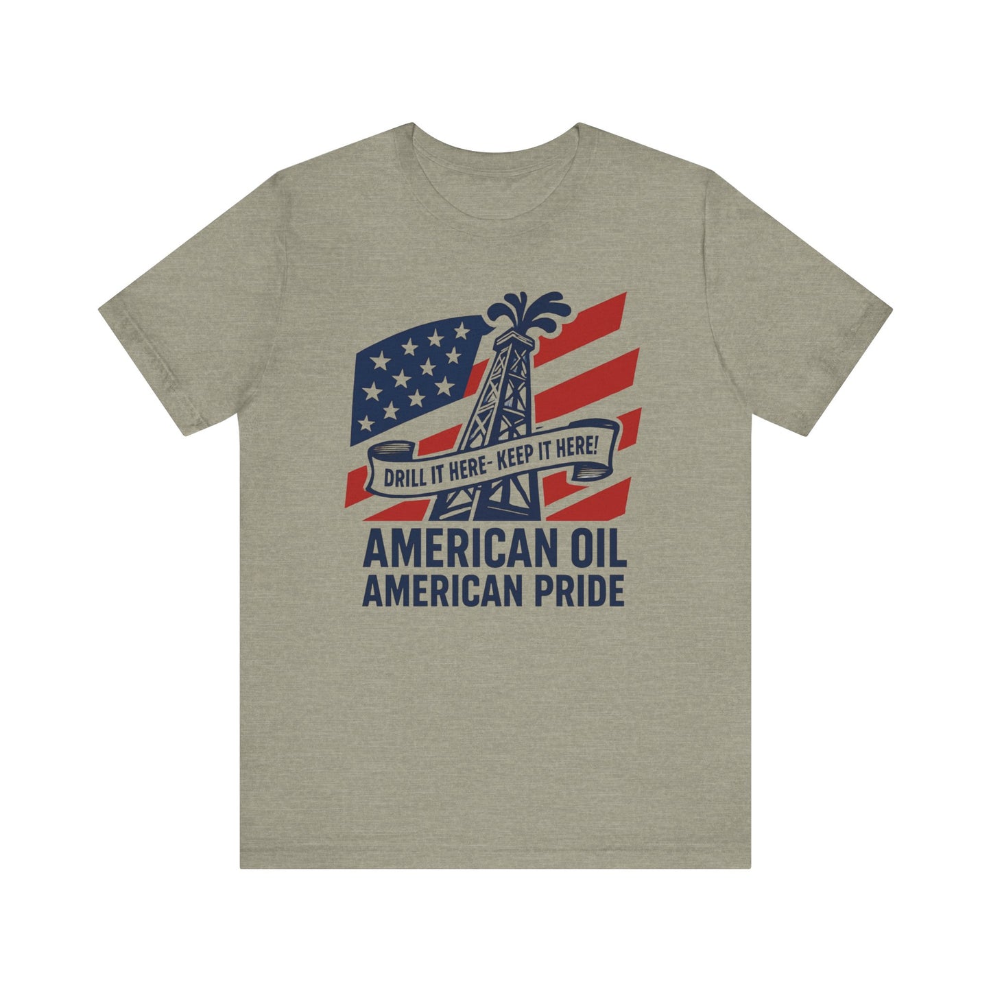 American Oil Support - Unisex Jersey Short Sleeve Tee