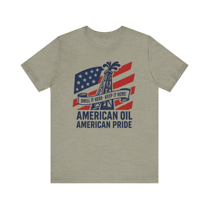 American Oil Support Tee