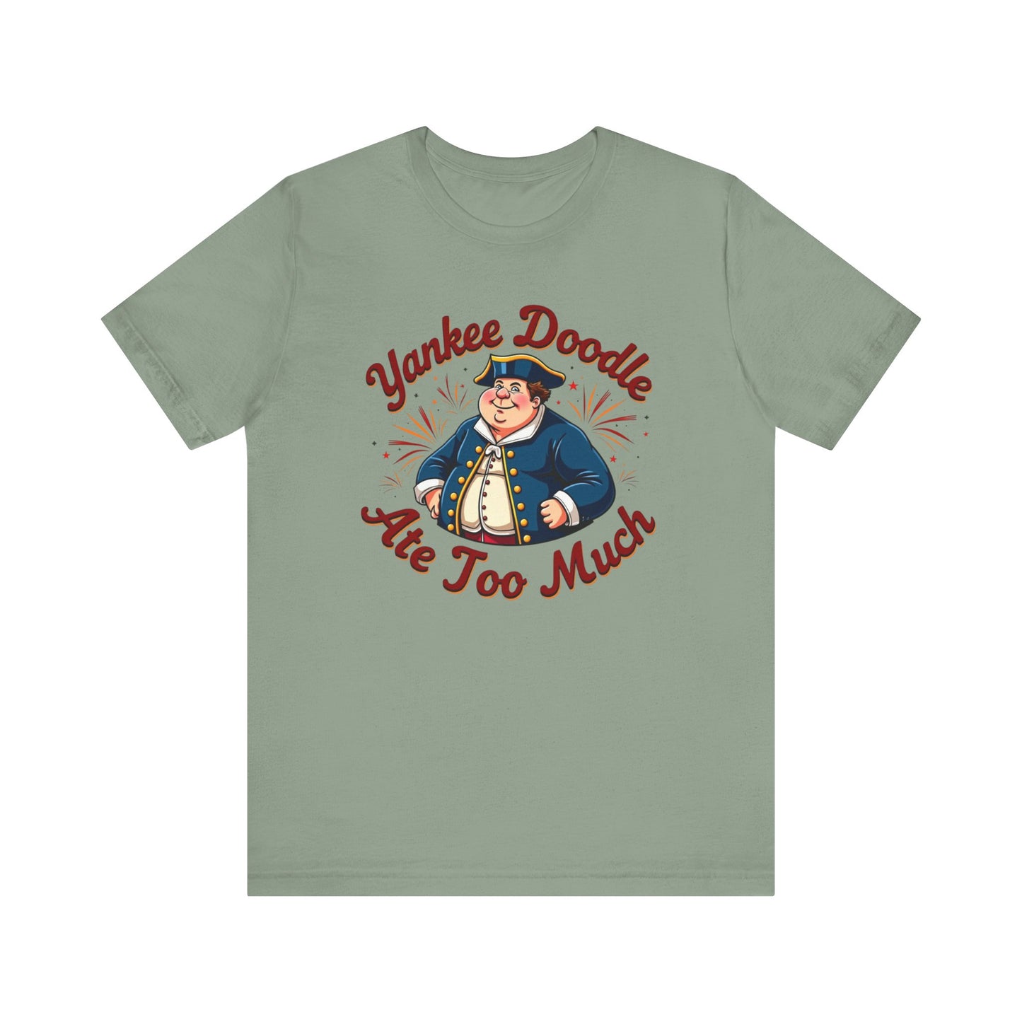Yankee Doodle Tee, Fun Graphic T-Shirt, Patriotic Shirt, Fourth of July Gift, Unisex Summer Wear, Vintage Style Tee