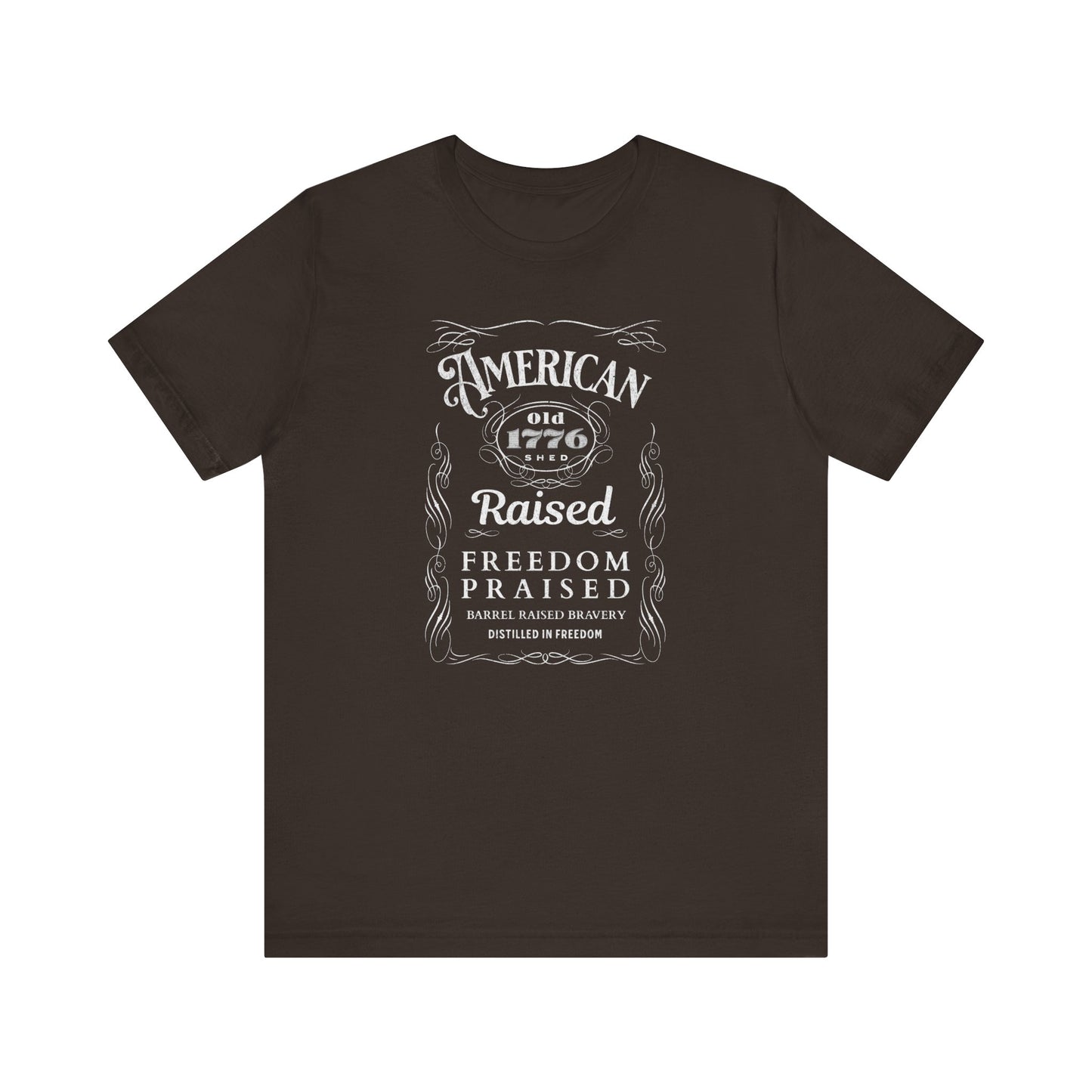 American Whiskey Label tee