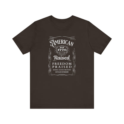American Whiskey Label tee