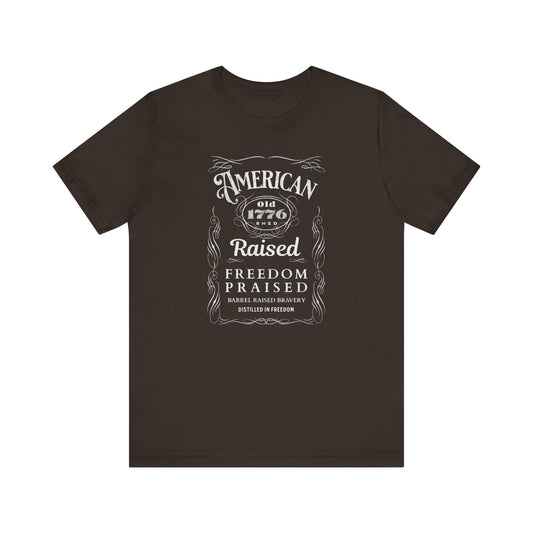 American Whiskey Label tee