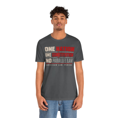One Nation One Constitution Tee