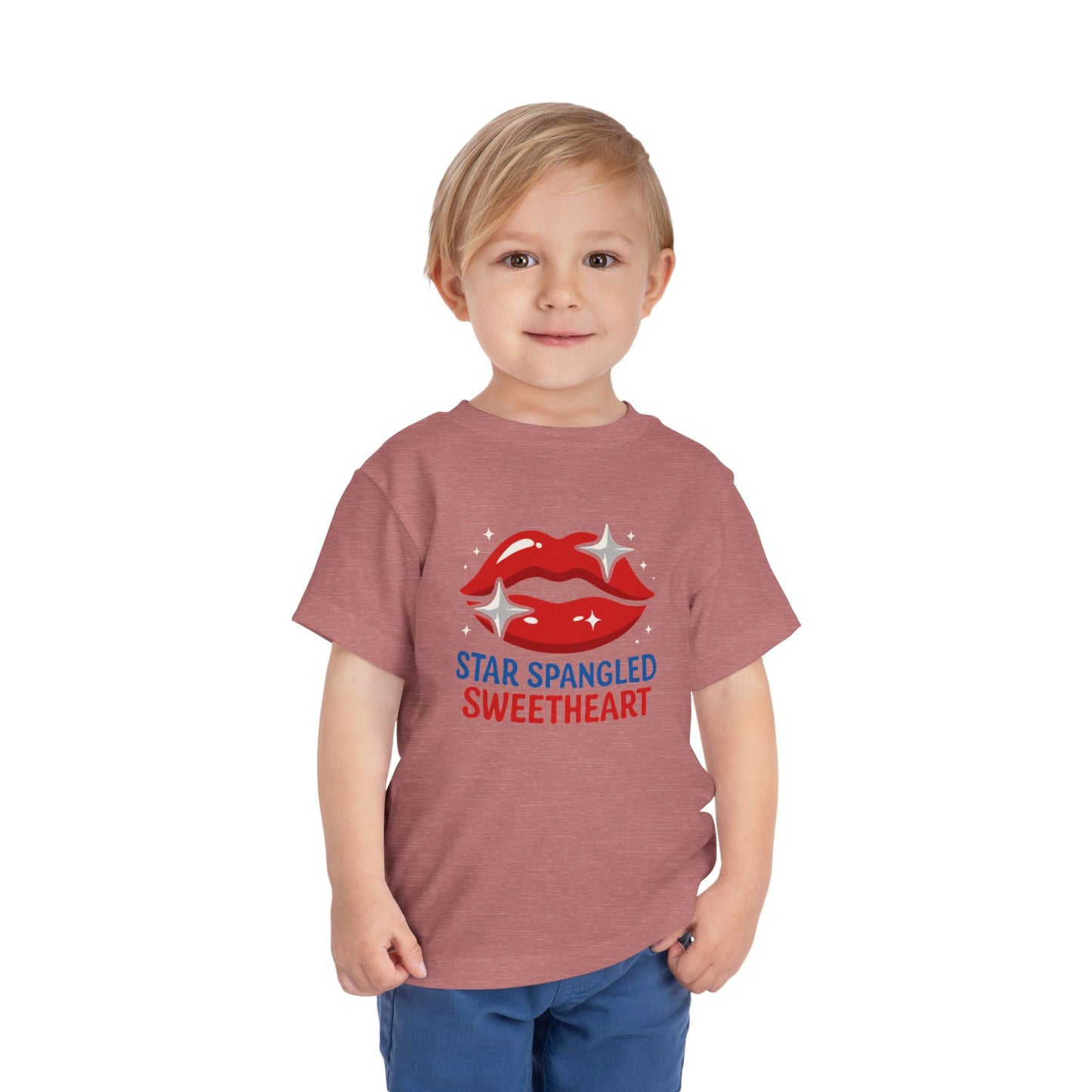 Star Spangled Sweetheart Toddler Tee