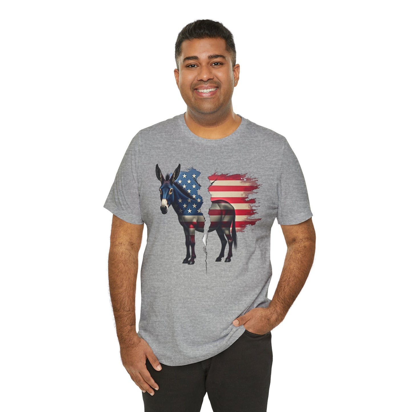 Split Donkey Unisex Jersey Short Sleeve Tee