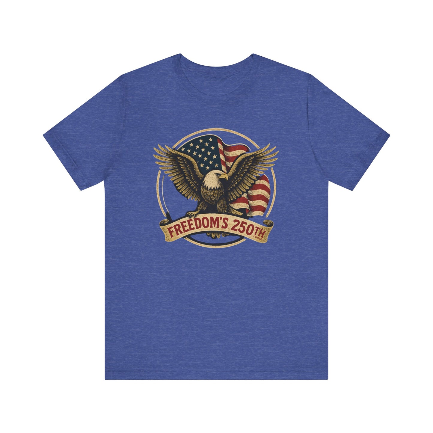 Freedom's 250th Eagle Tee - Unisex Jersey Short Sleeve