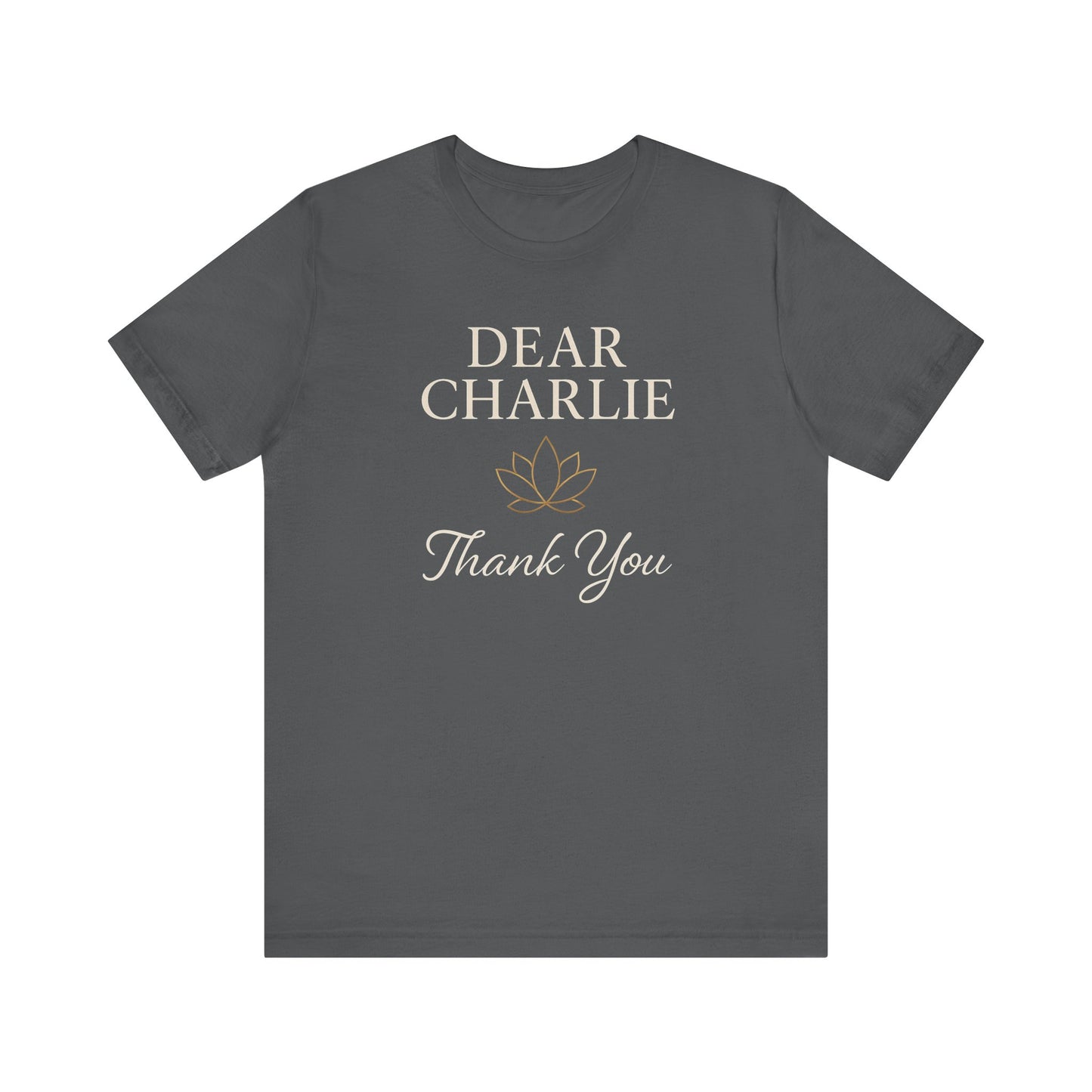 T-Shirt Thank You Charlie Conservative Values Tee