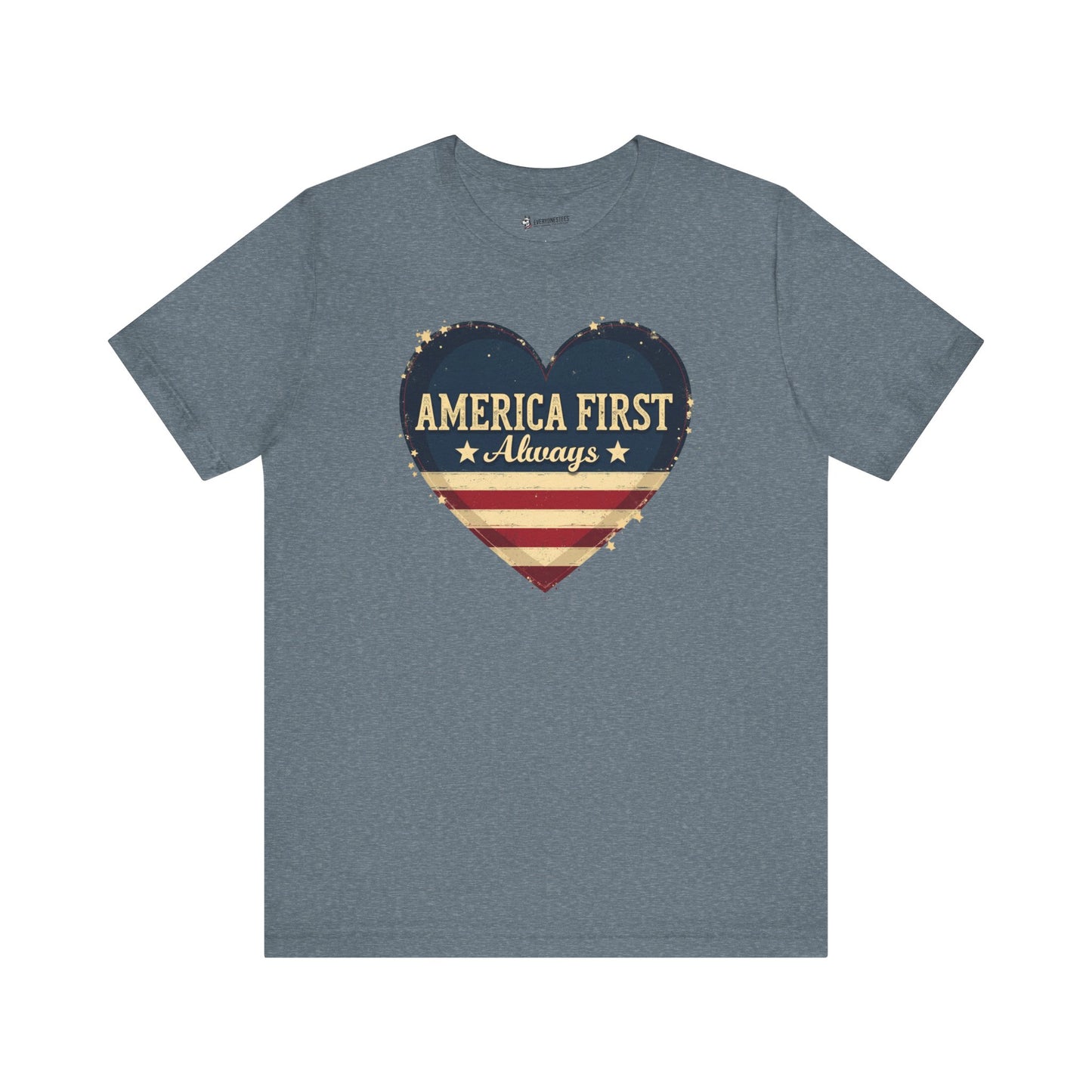 Patriotic Tee: Always America First
