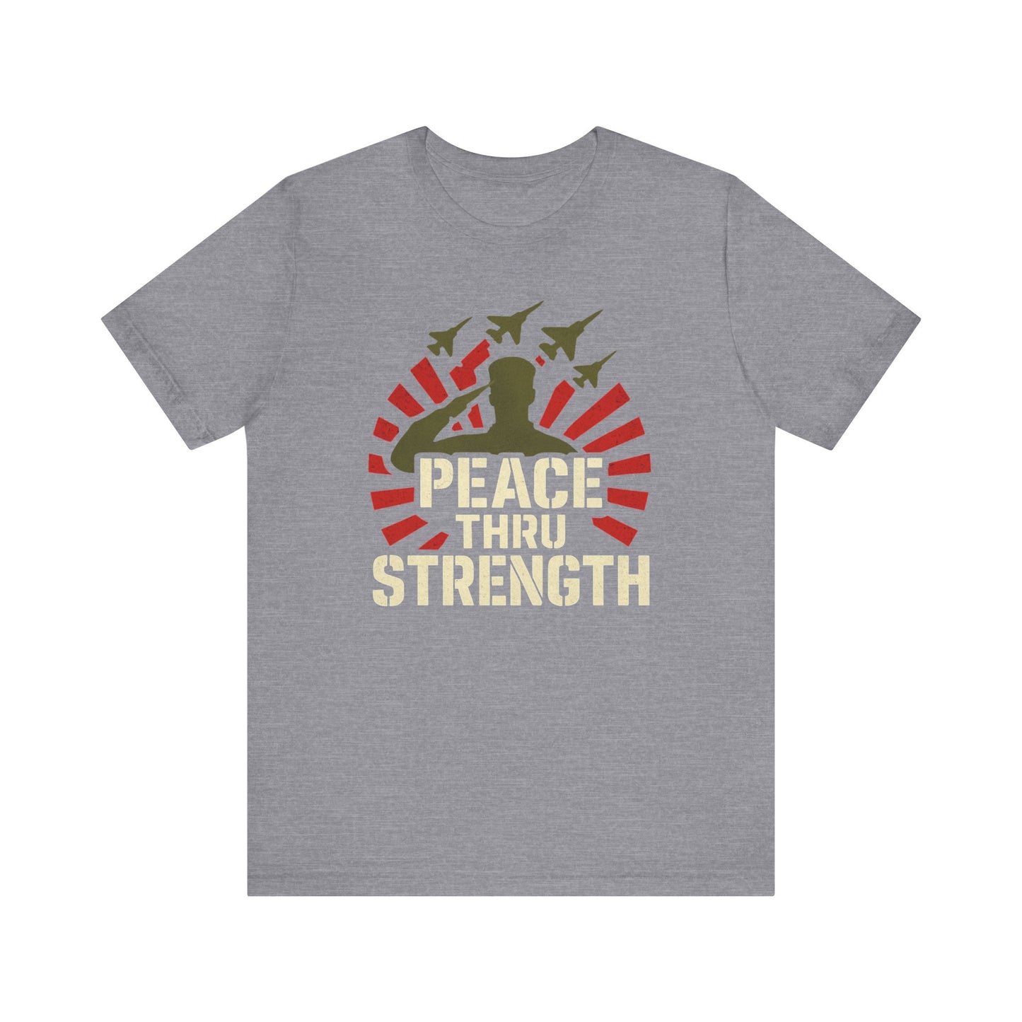 Peace Thru Strength tee