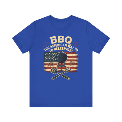 The way to celebrate in America BBQ tee