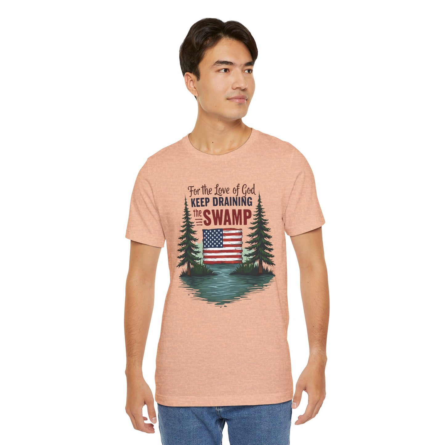 Keep Draining the Swamp T-Shirt, Unisex Tee, Casual Wear