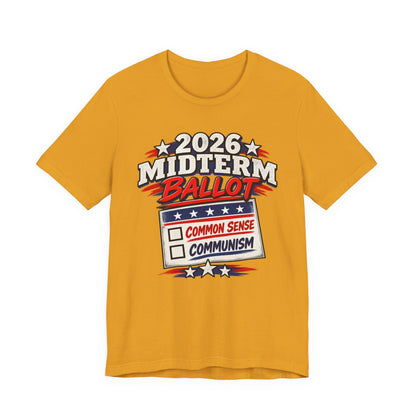 2026 Midterm Ballot T‑Shirt