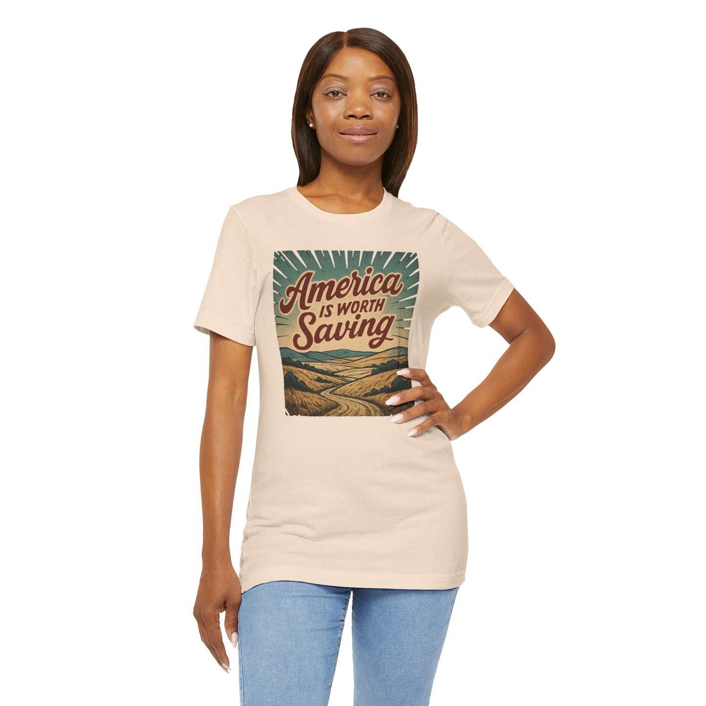 America Is Worth Saving Unisex Tee