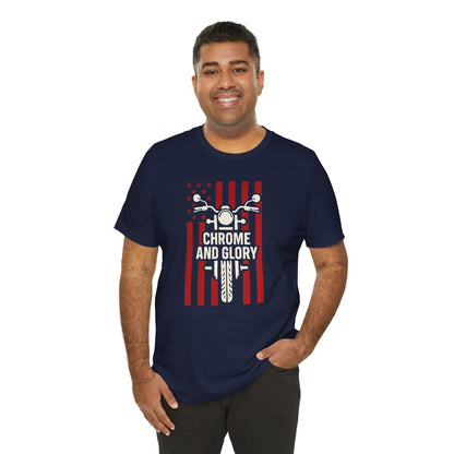 Chrome & Glory Patriotic Graphic Tee