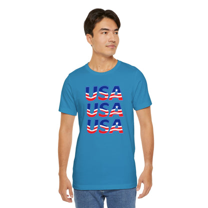 USA Chant Unisex Tee