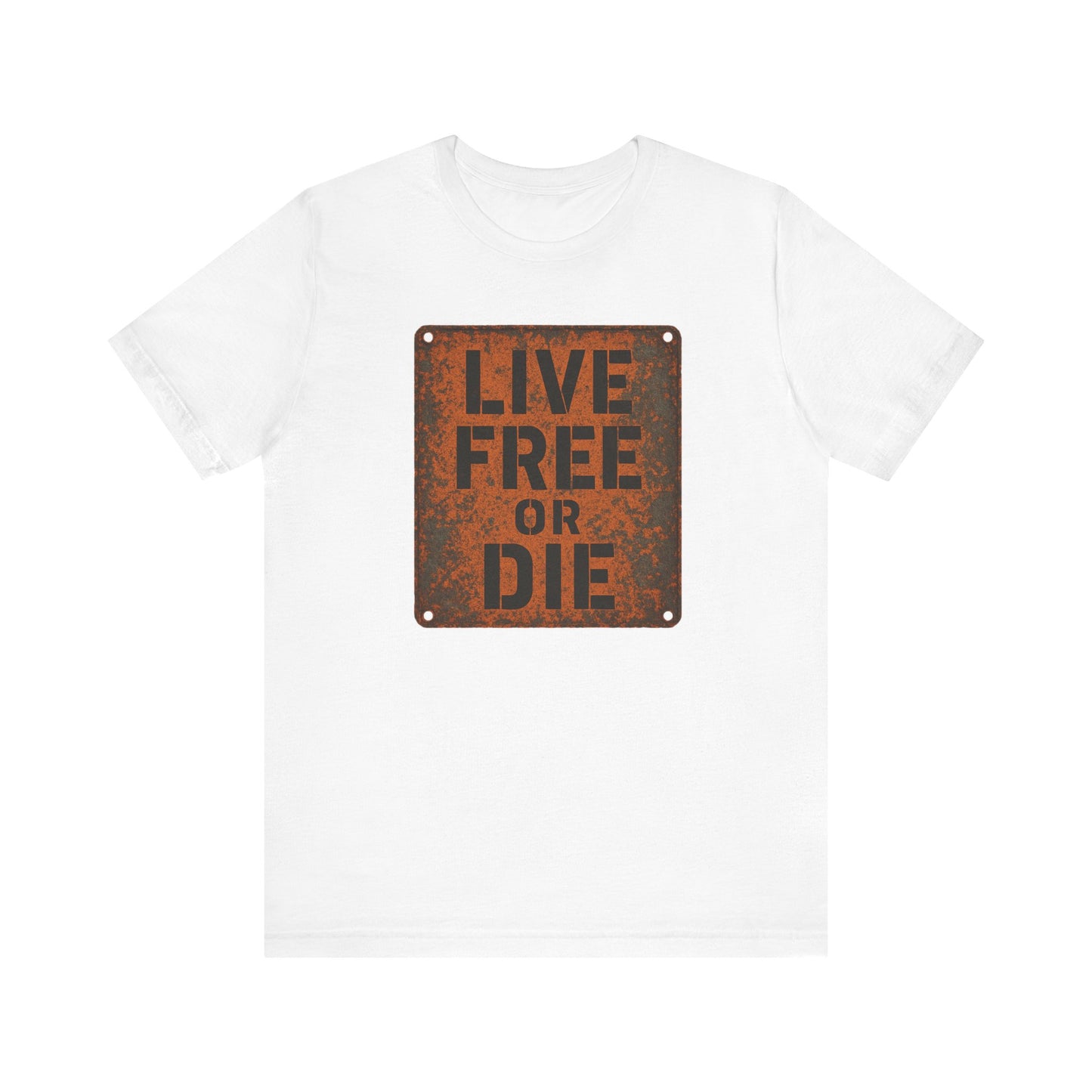 Live Free or Die Tee, Unisex Graphic T-Shirt, Casual Wear, Gift for Freedom Lovers, Everyday Comfort, Adventure Apparel