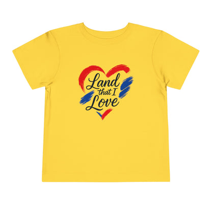 Toddler Tee Land that I Love