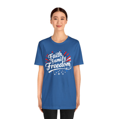 Faith Family and Freedom Tee