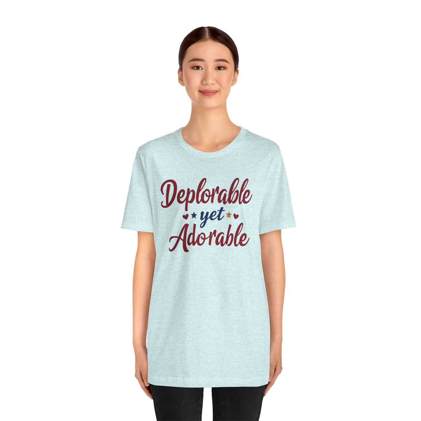 Deplorable Yet Adorable Unisex Jersey Tee - Fun Casual Shirt for Everyday Wear