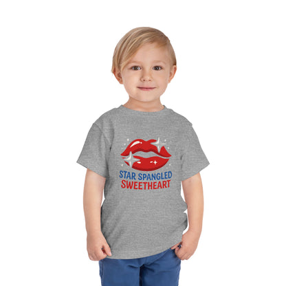 Star Spangled Sweetheart Toddler Tee