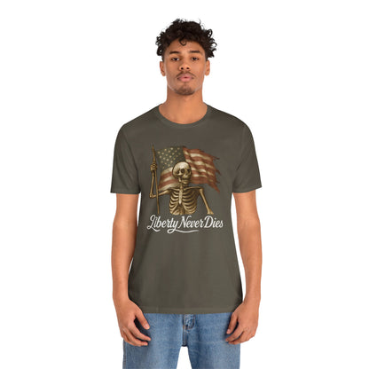 Grunge Tee - Freedom Never Dies Design