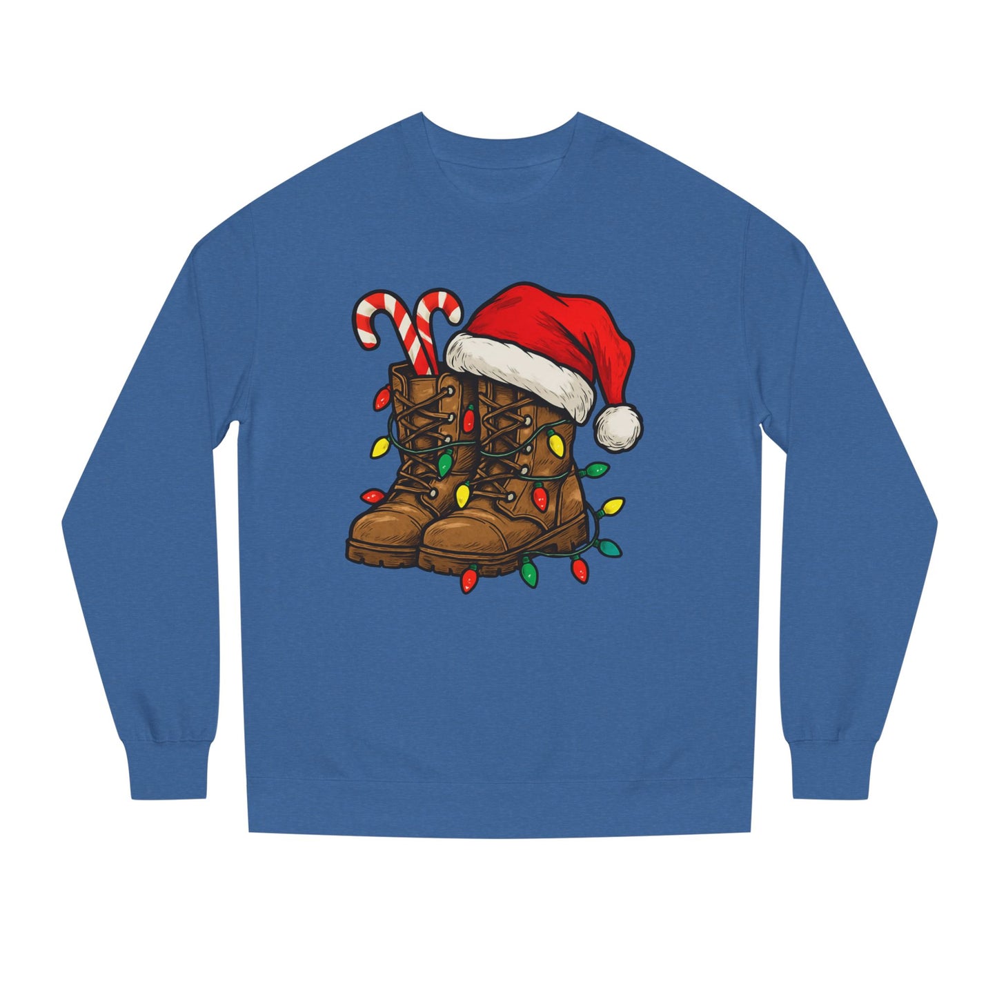 Christmas Work Boots sweatshirt