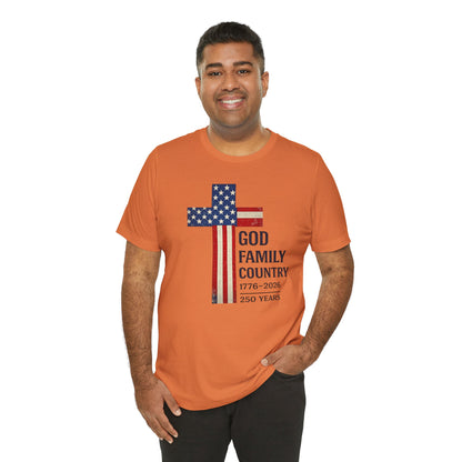 God Faith Country T-Shirt