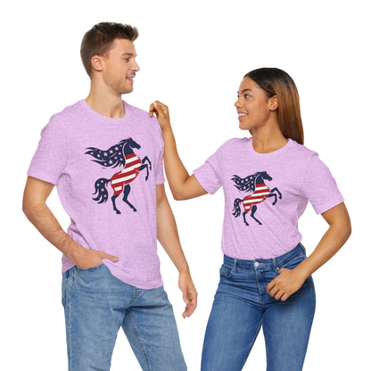 Patriotic Tee - Cowboys and Cowgirls Design