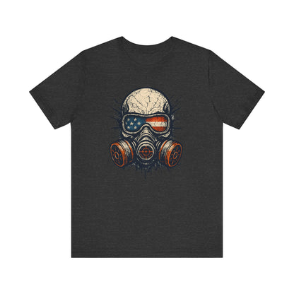 Vintage Gas Mask Unisex Tee