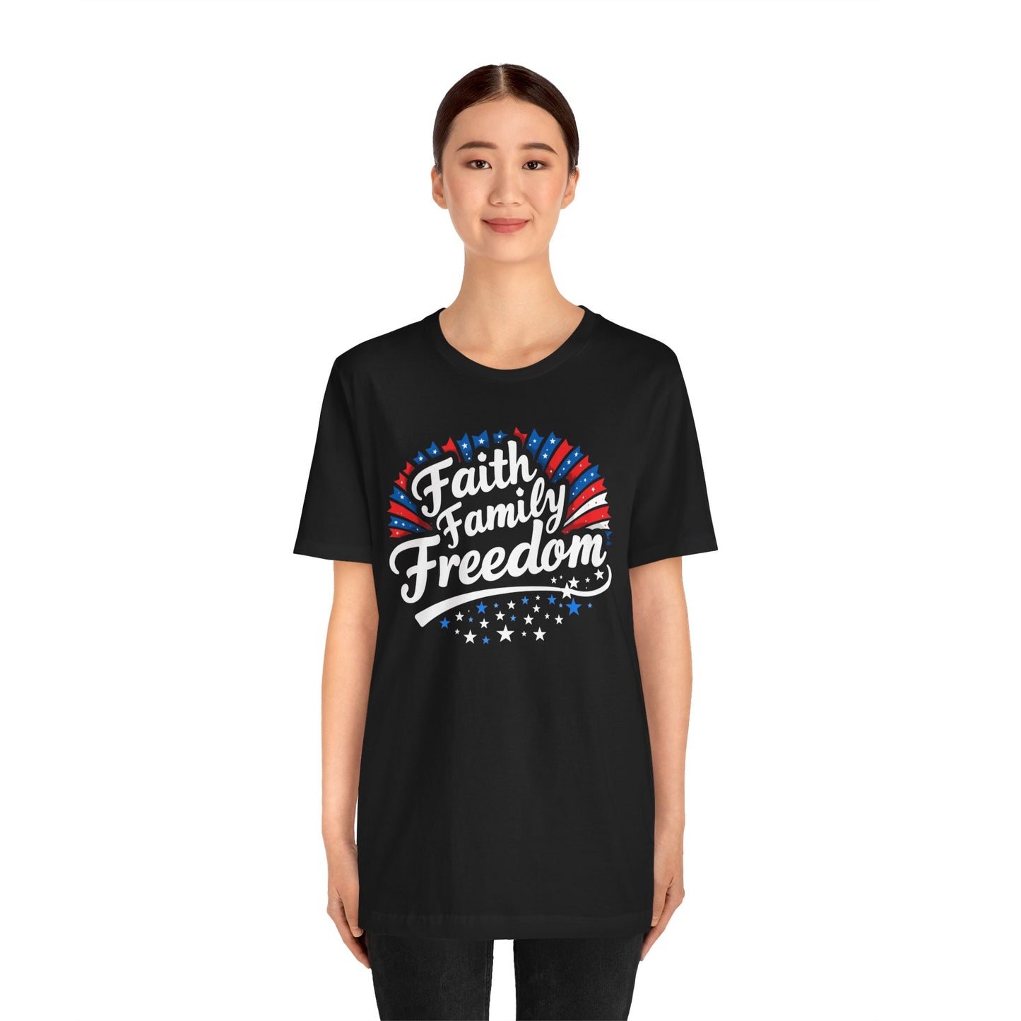 Faith Family and Freedom Tee