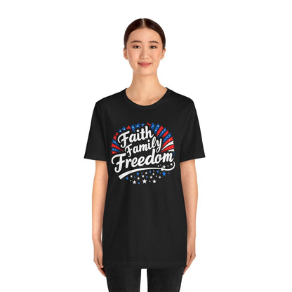 Faith Family and Freedom Tee