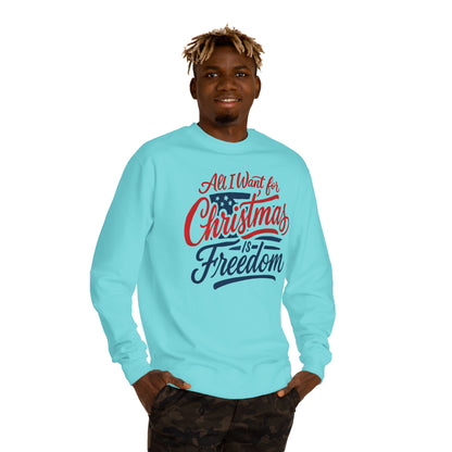 Christmas Freedom Unisex Sweatshirt