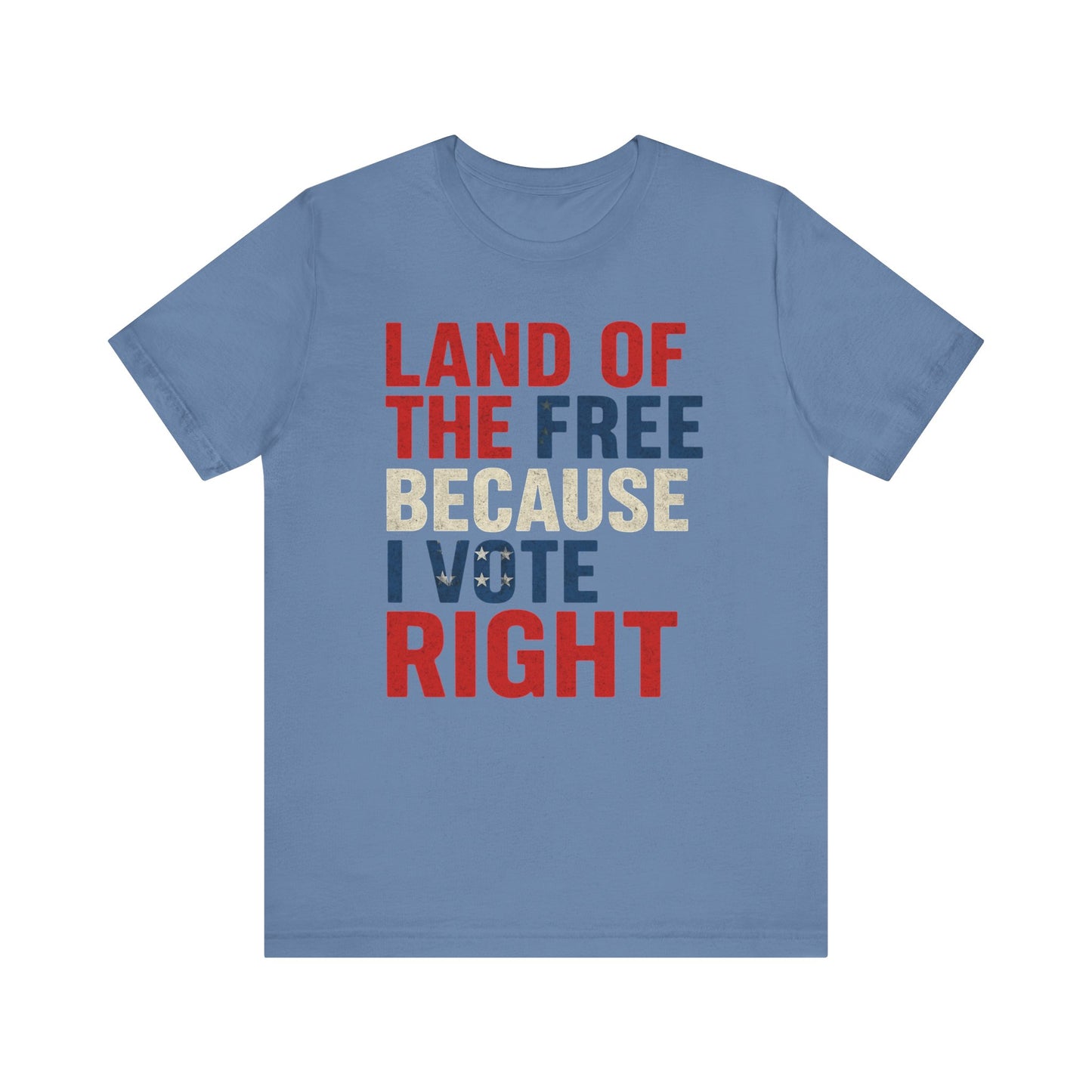 I vote right tee