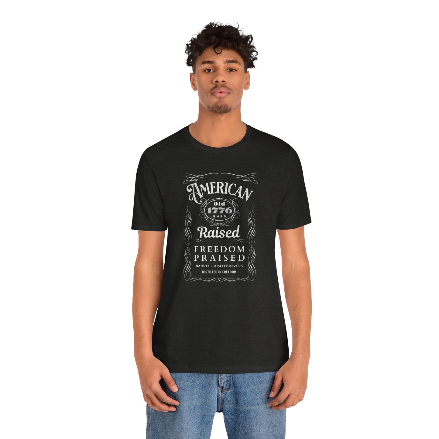 American Whiskey Label tee