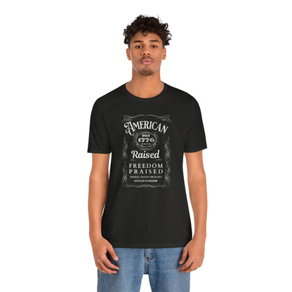 American Whiskey Label tee