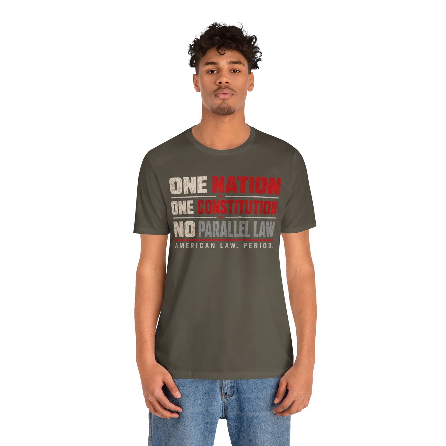 One Nation One Constitution Tee
