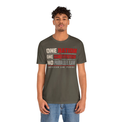 One Nation One Constitution Tee