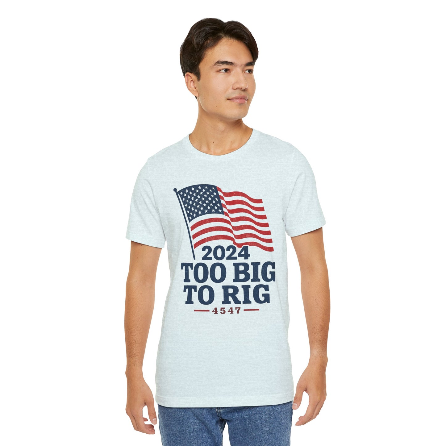 Too Big to Rig tee