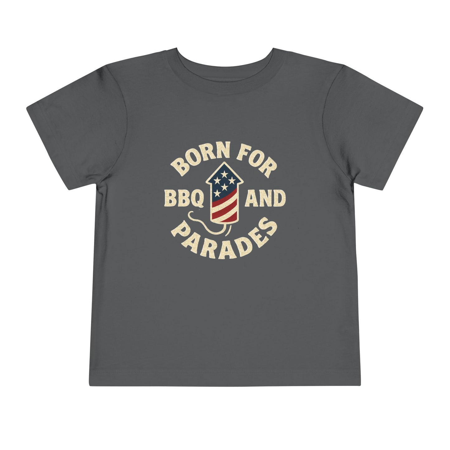 Born for BBQ and Parades, Kids Summer Shirt, Fourth of July Outfit, Toddler Independence Day Clothing, Fun Baby Tee