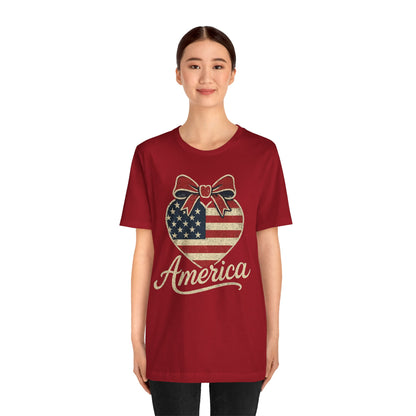 Patriotic Heart Tee adult