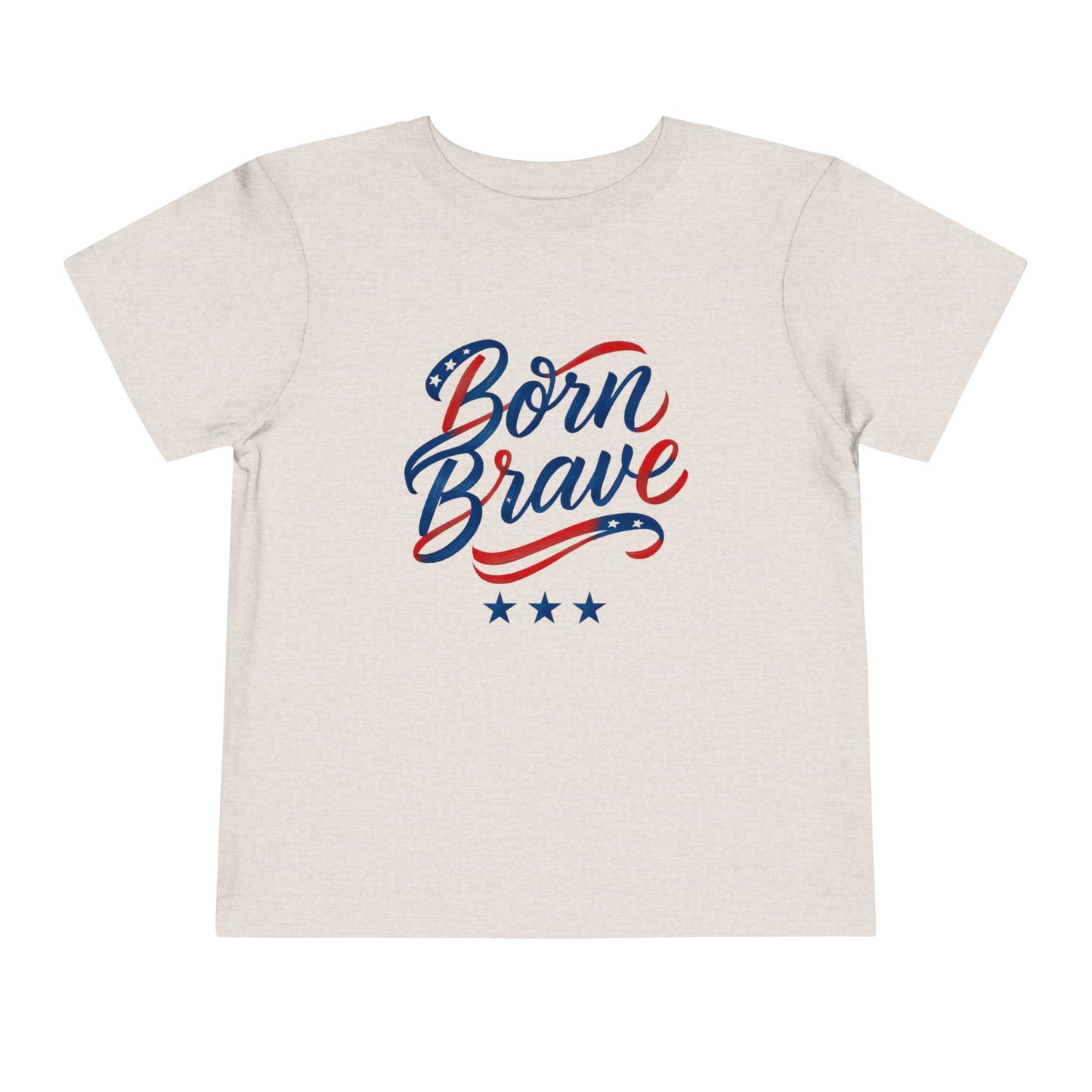 Born Brave' Graphic Tee, Toddler Short Sleeve Tee