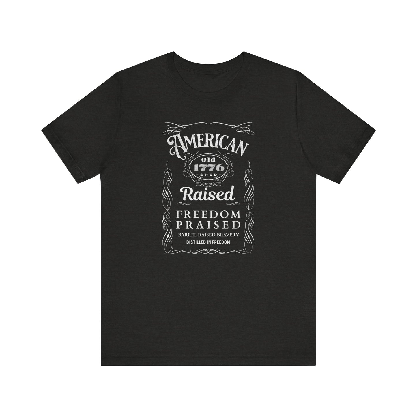 American Whiskey Label tee