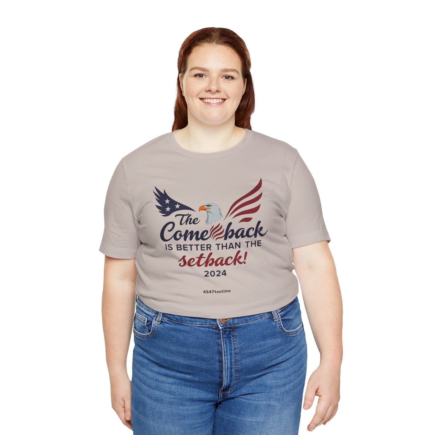 The Comeback Is Better Than the Setback 2024, Motivational Shirt, Gift for Resilience, Casual Wear, Recovery Tee