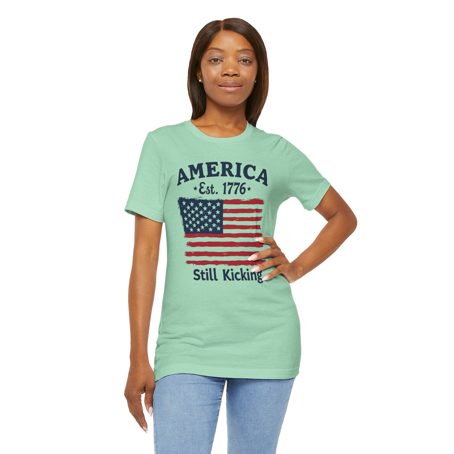 America Still Kicking tee
