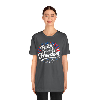 Faith Family and Freedom Tee