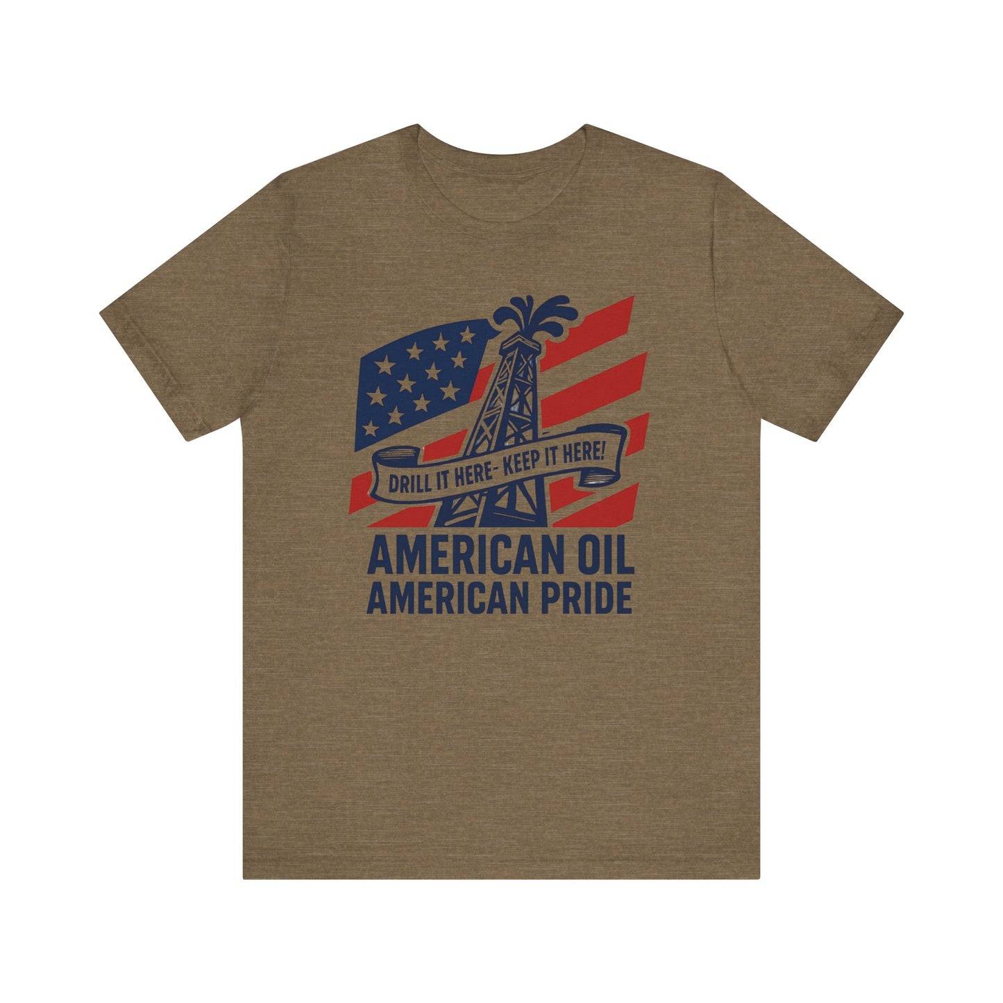American Oil Support - Unisex Jersey Short Sleeve Tee